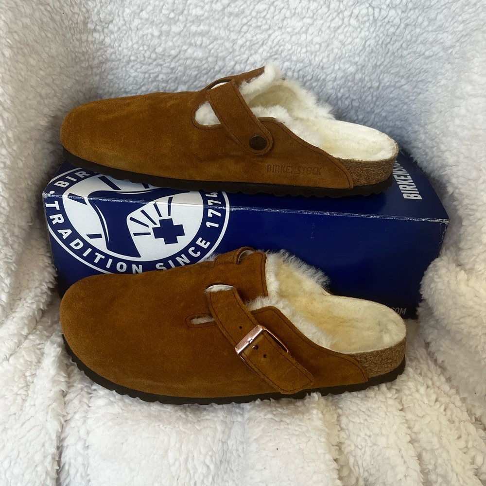 Birkenstock Boston Shearling